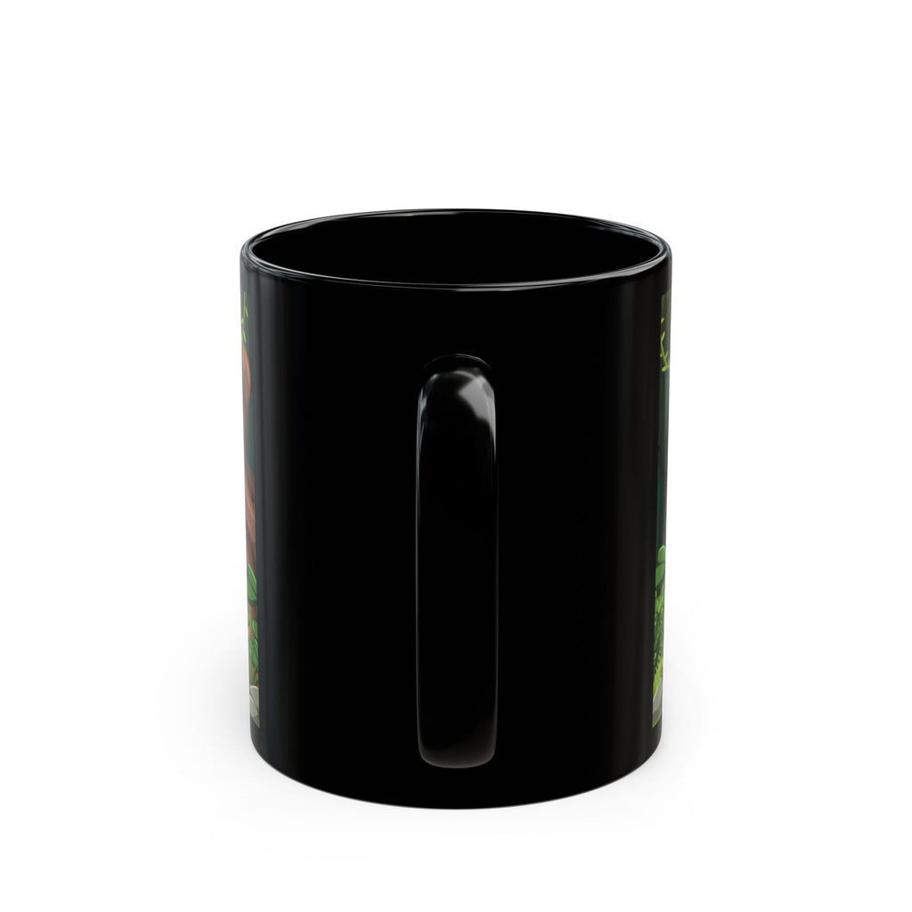 Burning Chalice Altar Mug — Pagan/Wiccan Skeleton Forest Tea Cup (11oz/15oz)